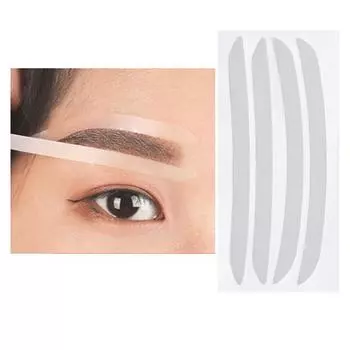 5 Pairs Disposable Microblading Eyebrow Shaping Stencil Sticker Brow Drawing Guide Auxiliary Template Makeup Tool Accessories