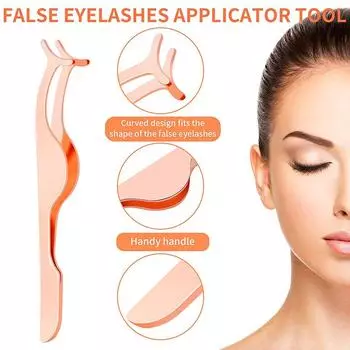 5 Pcs/set Professional Eyebrow Tool Makeup Grooming Eyelash Curler Silicone Refill Pads Tweezers Scissors