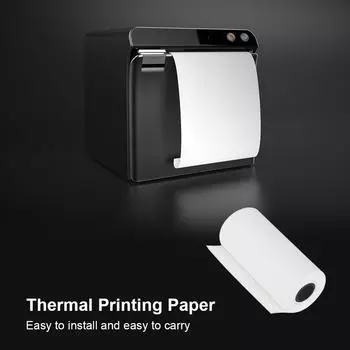 5 рулонов термобумаги для принтера Instant Print Label для фотопринтера 57x25 мм #C