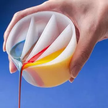5 сеток 3 сетки 2 сетки силиконовые чашки для смешивания эпоксидной смолы измерительный стакан для распределения DIY инструменты