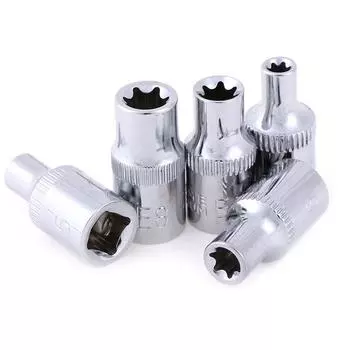 5 шт. 1/4 Torx Star Bit Female E Набор торцевых ключей Star Torx Bit Tool