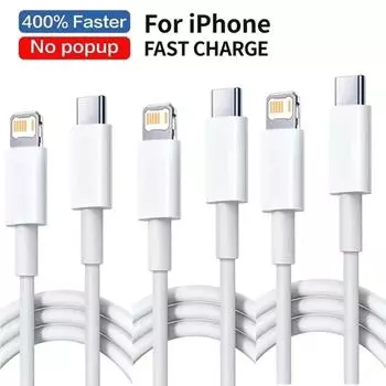 5 шт. 30 Вт PD кабель для быстрой зарядки для Apple iPhone 13 12 11 14 Pro Max Mini USB C кабель для X XR XS MAX 7 8 14 Plus 6 аксессуары 1m