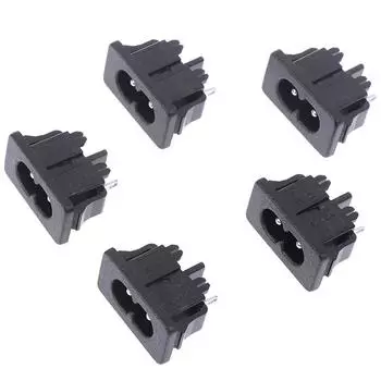 5 шт. AC250V 5A 2Pin AC силовая розетка крепление гнездо