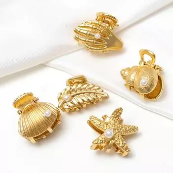5 шт. Gri Simplicity Pearl Top Clip универсальные аксессуары для волос мода Get Caught сломанная заколка для волос ракушка заколка для волос