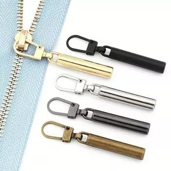 5 шт. металлический слайдер для застежки-молнии съемный мгновенный комплект для ремонта молнии сменная головка молнии для самостоятельного шитья для сумки для одежды чёрный