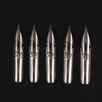 5 шт., металлическое перо с наконечником G, канцелярские принадлежности для английской каллиграфии, офисные школьные принадлежности