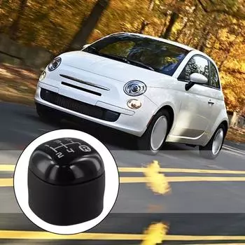 5 Speed Plastic Gear Knob for Fiat For Panda Easy Installation Style