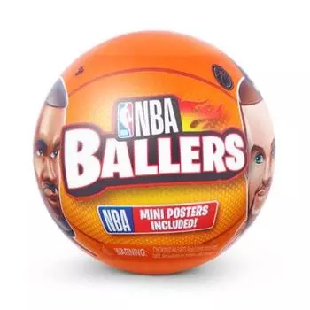5 сюрпризов NBA Ballers Series 1 Ballers Series 1 Capsule Figure ZURU [Предмет]