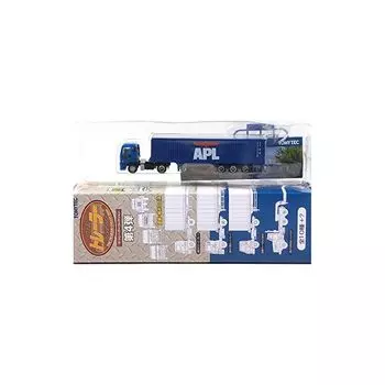 [5] tomy tech 1/150 The Trailer Collection 4th edition Mitsubishi Fuso New Super Great + APL 40ft dry container Single item