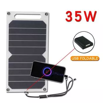 5 В Солнечная панель Система с USB Кемпинг Зарядка для Power Banks и мобильных телефонов для телефона Автомобиль MP3 PAD Зарядное устройство Уличная батарея