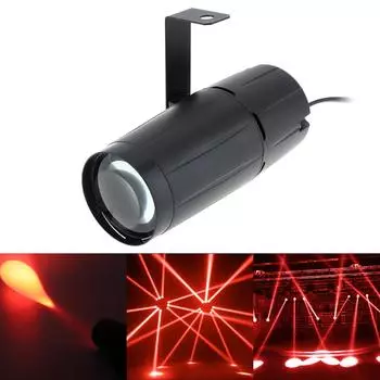 5 Вт светодиодный сценический прожектор DJ Party Mirror Ball Effect Lights AC110-220V светодиодный лучевой сценический свет для домашнего клуба дискотека свадебное украшение EU Plug красный