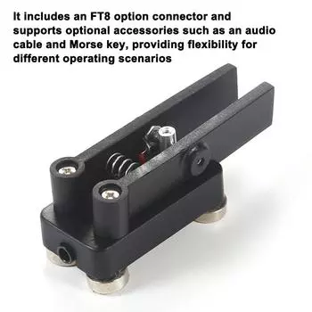 5 Вт usDX SDR QRP трансивер QCXSSB в SSB 3-полосный всережимный высокочастотный трансивер с ручным управлением without Morse Key разноцветный