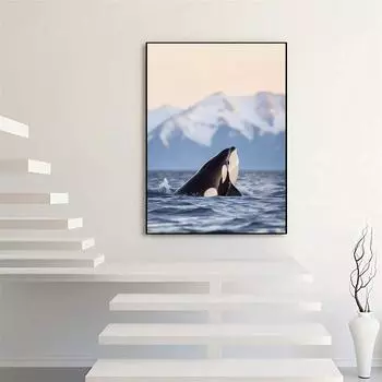 5D DIY Алмазная картина «Касатка» Набор для вышивки крестом Мозаика Алмазная вышивка Роза Полный круглый квадратный дрель Украшение дома Round 30x40cm
