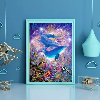 5D Diy Алмазная картина Маяк Набор для вышивки крестом Полная алмазная вышивка Мозаика Художественная картина Стразы Декор Подарок Full Round 20x30cm