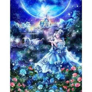 5D DIY Алмазная картина Мозаика Эльфы Полная дрель Quare/круглая алмазная вышивка Подарок или украшениекровать