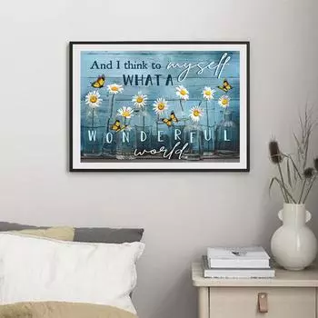 5D Diy алмазная живопись одуванчик поле набор крестиков полная алмазная вышивка мозаика художественная картина стразы Декор подарок Full Round 30x40cm