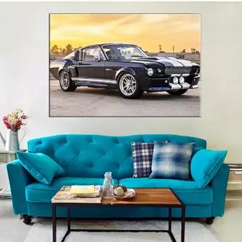 5D Diy алмазная живопись старый автомобиль набор крестиков полная алмазная вышивка мозаика художественная картина стразы Декор подарок Full Round 20x30cm