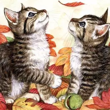 5d Diy Cat Мультфильм Подарок Broderies Diamants Украсить Алмазную Мозаику Картина Полная Алмазная Вышивка 30x30
