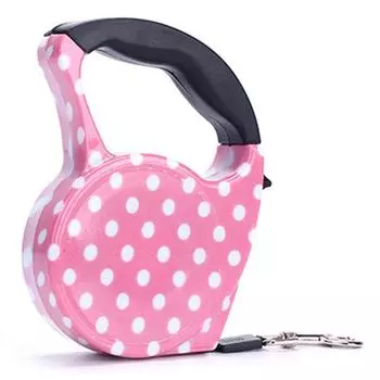 5m Durable Dog Leash Automatic Retractable Nylon Dog Lead Extending Puppy Walking Leads for Small Dog Chihuahua Pug Pet Supplies