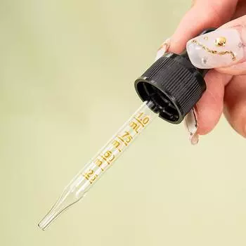 5 мл-100 мл флаконы-капельницы со шкалой реагент глазные капли янтарное стекло ароматерапия жидкость пипетка флакон многоразового использования бутылки для путешествий 5ml