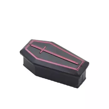 5pcs Funny Miniature Empty Coffin Boxes Black Treat Coffin Boxes Coffin Prank Props 5pcs