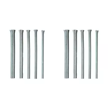 5pcs Manual PVC Wire Pipe Bender Curve Springs Tube Bending Tools QDE