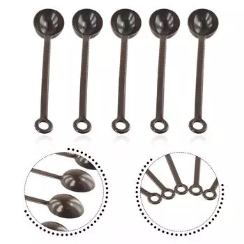 5PCS Measuring Spoon Fruit Powder/Coffee Espresso Scoop 10g Plastic 200mm Long Using High-quality Materials Spoons