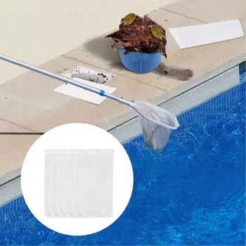 5Pcs Pool Skimmer Socks Filter Protect Your Ground or above Fine Mesh Portable