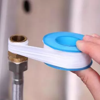 5pcs PTFE Water Pipe Tape Oil-free Tape Sealing Tape Home Bathroom Plumbing Fittings Water Improvement Accessories