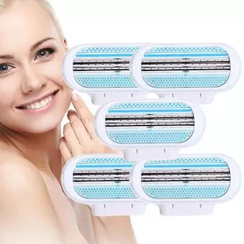 5 шт. бритвенных лезвий для депиляции сменная головка для GileVen Hair Remover