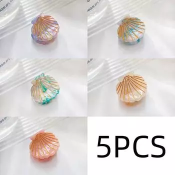 5PCS Shell vinegar clip cute mini top clip hair clip shark clip bangs clip hair clip sweet accessories hair accessories