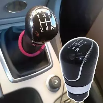 5SP+R ручка переключения передач для Ford Focus MK2 MK3 MT M12 ручка рычага переключения передач Fiesta MK7 C-max B-max Mondeo MK3 4 Kuga ручка