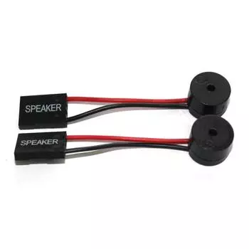5x Speaker Cable Mini Plug For PC Computer Motherboard Onboard Case Buzzer Alarm