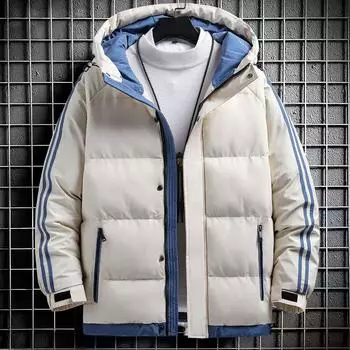 5XL мужская очень большая ветровка мужская куртка зимняя новая повседневная свободная хлопковая куртка большого размера с капюшоном мужская ветровка M хаки