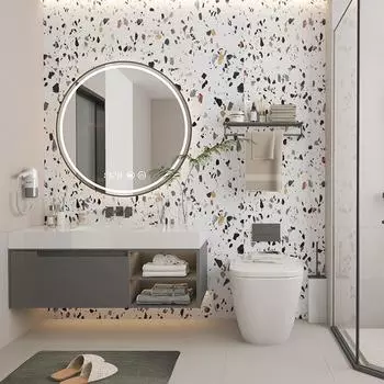 60*100 см утолщенные мраморные обои самоклеящиеся обои водонепроницаемые кухонные шкафы антимасляные наклейки для ремонта плиты 60*100CM