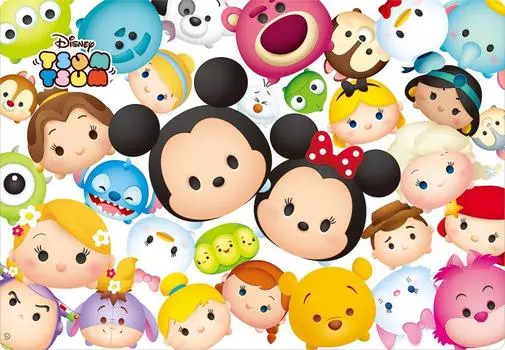 60 Piece Puzzle for Children Disney Tsum Tsum Everyone Loves You! [Child Puzzle]