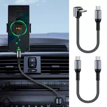 60 Вт USB C - USB C кабель для зарядки плоский нейлоновый шнур синхронизации данных зарядный шнур эффективный тип C шнур быстрый для телефона 15 Pad 25