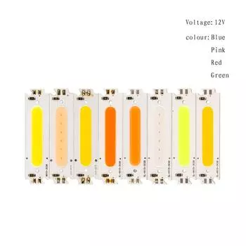 60x15mm 2W DC 12V 14V LED Chip On Board Bar Light Source Lamp for DIY Car lights Lamps