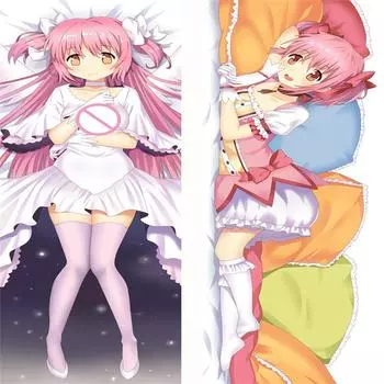 60x180 см Puella Magi Madoka Magica наволочка милый персонаж аниме Dakimakura постельные принадлежности подушка обнимая тело наволочка украшение
