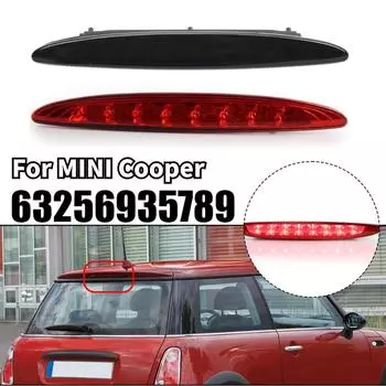 63256935789 Автомобильный задний фонарь стоп-сигнал для MINI Cooper R50 R53 2002-2006 Высокий стоп-сигнал Аксессуары для салона автомобиля чёрный