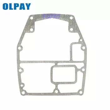 688-45113 Прокладка верхнего корпуса для 2-тактного лодочного двигателя Yamaha 90 л.с., 85 л.с., 75 л.с. 688-45113-A0 серебряный
