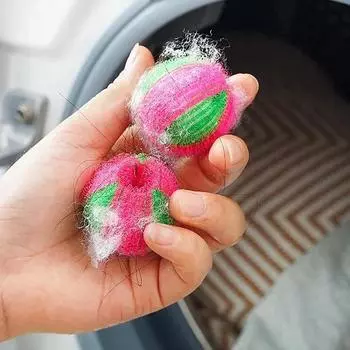 6/1 шт. Фильтр для стиральной машины, плавающий ворс, улавливатель волос, многоразовые шарики для стирки, грязный сбор, чистящие шарики для пуха