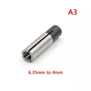 6.35Mm to 3.175Mm 1/8 гравировальный фрезерный инструмент адаптер для гравировальной цанги