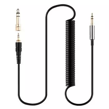 6,5 мм на 3,5 мм микшерный Dj электрический кабель для наушников Sony MDR1A SHP9500 провод гарнитуры с сопротивлением натяжению