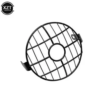 6.5 Motorcycle Universal Vintage Headlight Protector Retro Grill Light Lamp Cover For Harley Ducati Chopper Yamaha Cafe Racer