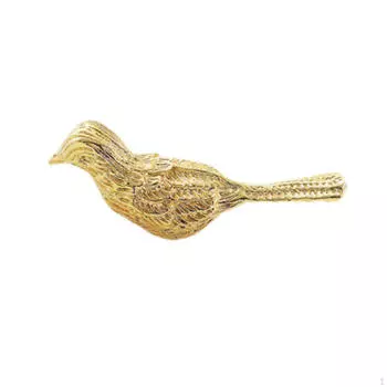 6 Bird Design Cabinet Pulls for Easy Setup in Home Furniture светло-желтого