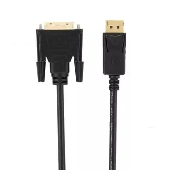 6 футов 1,8 м позолоченный Displayport Dp к Dvi-D мужской кабель-адаптер Hd 1080P