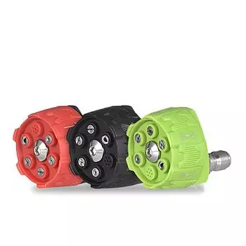 6 in 1 Adjustable Nozzle for 1/4 inch Quick Connect Male Adapter 3600psi High Pressure Washer Cleaner Water Gun Parts