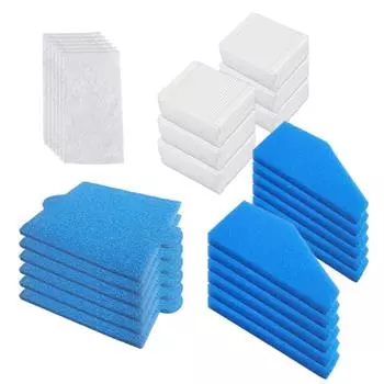 6 комплектов 787241 чистящих фильтров для пылесосов Thomas Aqua + Multi Clean X8 Parquet, Aqua + Pet & Family