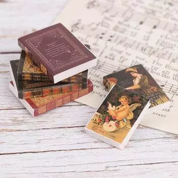 6 шт./компл. 1/12 кукольный домик миниатюрная модель книги ноутбук кукольный дом мебель декор